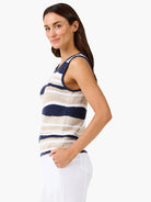 Knit Waves Sweater Tank in Imi