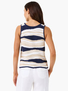 Knit Waves Sweater Tank in Imi