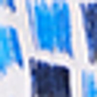 Roughly painted blue strokes, from light to dark, creating a textured pattern on white.