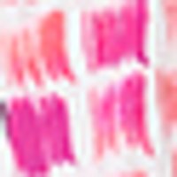 White swatch with fuchsia and coral pink strokes, like a hand-painted watercolor effect.