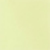 Soft, pale yellow-green, almost pastel. It has a matte finish and a very subtle, fine texture.