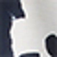 Two smooth, matte colors: dark blue and off-white.