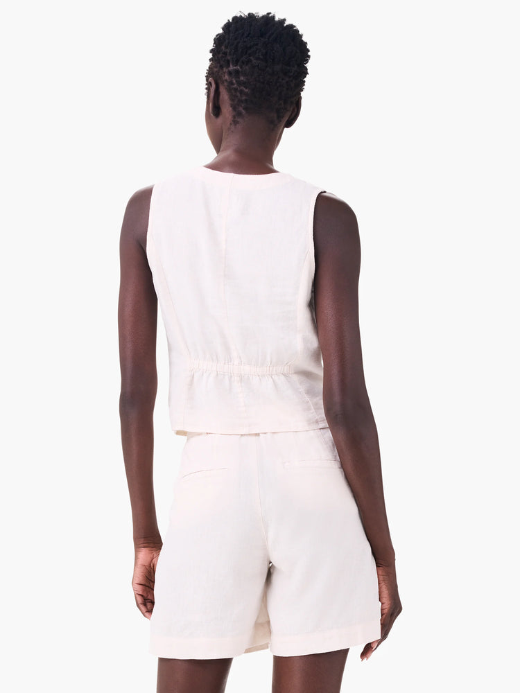 Rumba Linen Vest in Cns