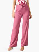 30.5" Crepe Wide Leg Pant in Tra