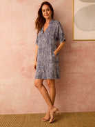 Dashing Dot Devon Dress in Imi
