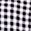 Black and white gingham.  High contrast, distinct checkered pattern.  Visually sharp, potentially...