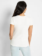 Textured Tee in Pwh