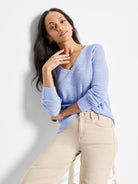 Breezy Texture Sweater in Irs