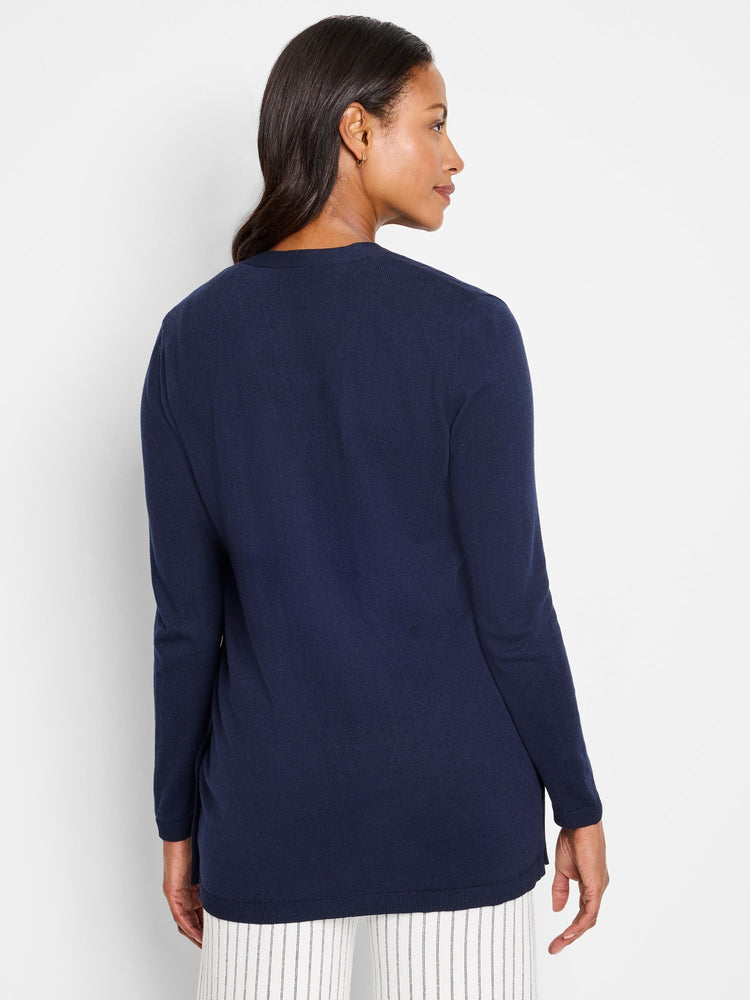 Destination Button Cardigan in Did