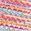 Pastel rainbow blend.  Soft, slightly blurred, possibly knitted or woven texture.  Low contrast b...