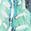 Here's a description of the color swatch, keeping accessibility in mind:

"Soft, blurry teal with...