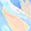 Soft, pastel blend of blue, peach, and white.  Blurred, smooth texture; lacks sharp contrast.  Vi...