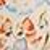 Soft, mottled blend of warm beige, cream, and peach with faint blue hints. Color code: NUM