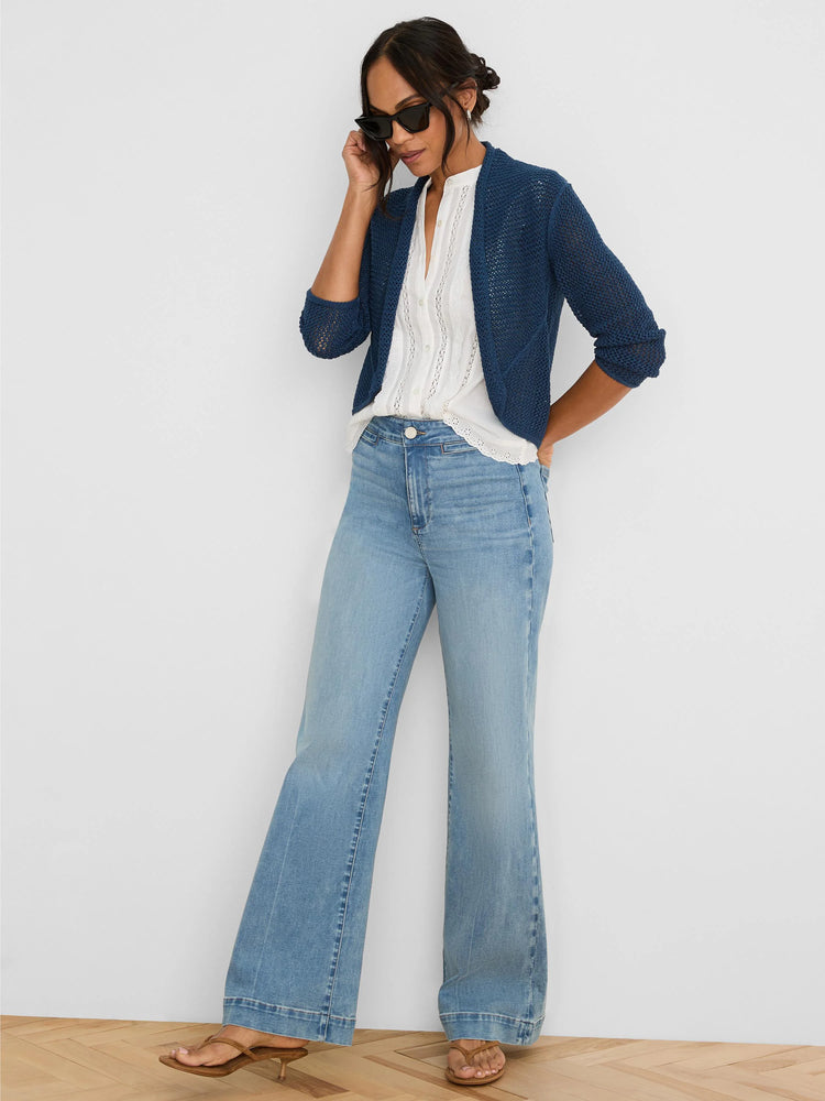 French Frill Top in Pwh