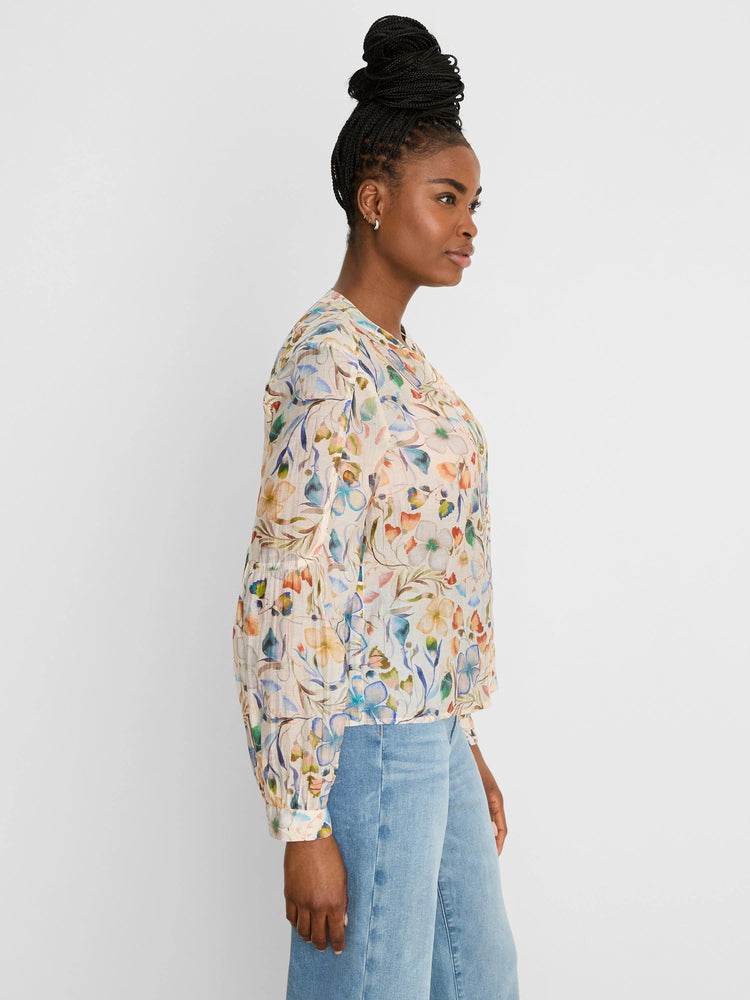 Pressed Flowers Femme Detail Shirt in Num