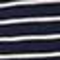 Horizontal stripes: deep navy blue and white. Smooth woven fabric texture.
