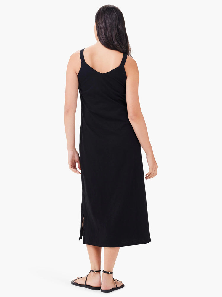 Nzt V-neck Tank Dress in Blx