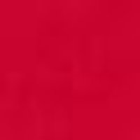 A solid, bright cherry red with a uniform, smooth, and matte texture.