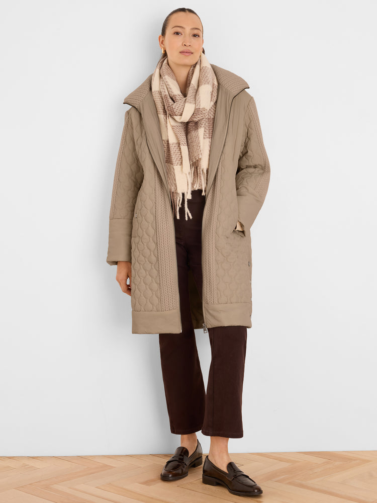 NIC+ZOE Mixed Media Puffer Parka product