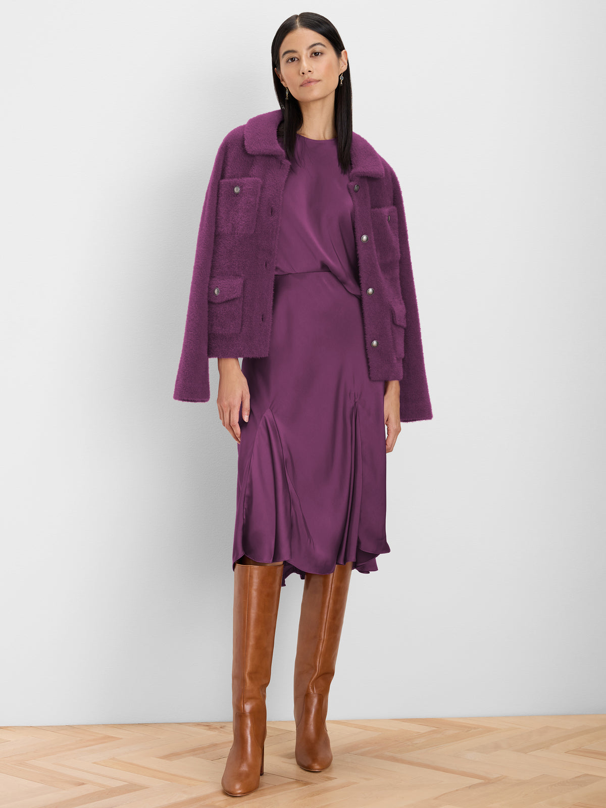 NIC+ZOE Day Gloss Flounce Skirt product
