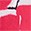 Bright red, possibly slightly textured.  Appears to be a knit or woven fabric.  Low contrast whit...