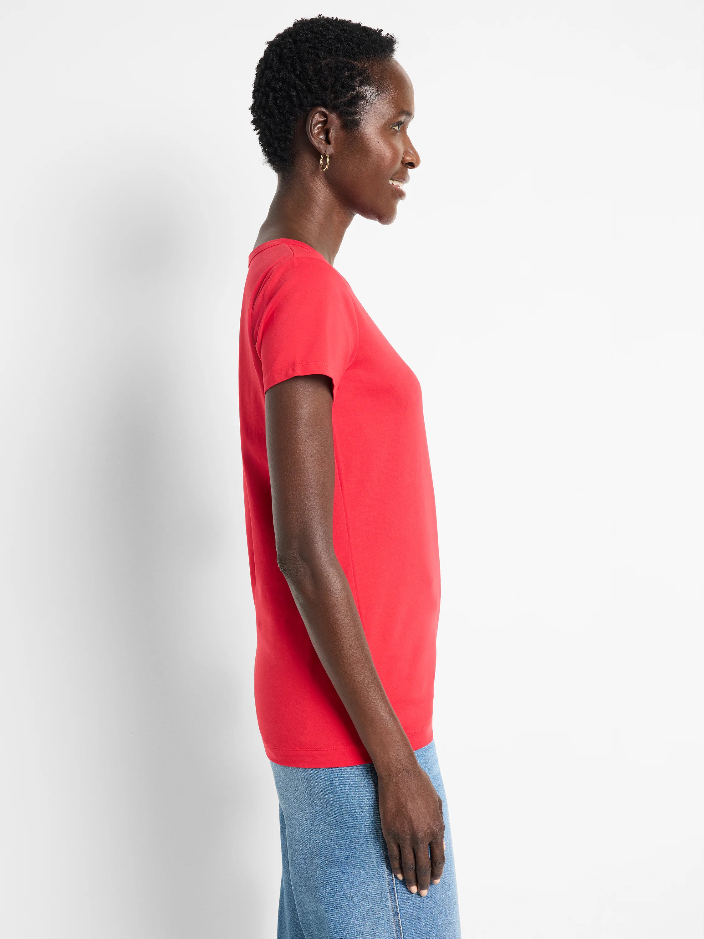 Perfect Knit Crew Neck T-Shirt