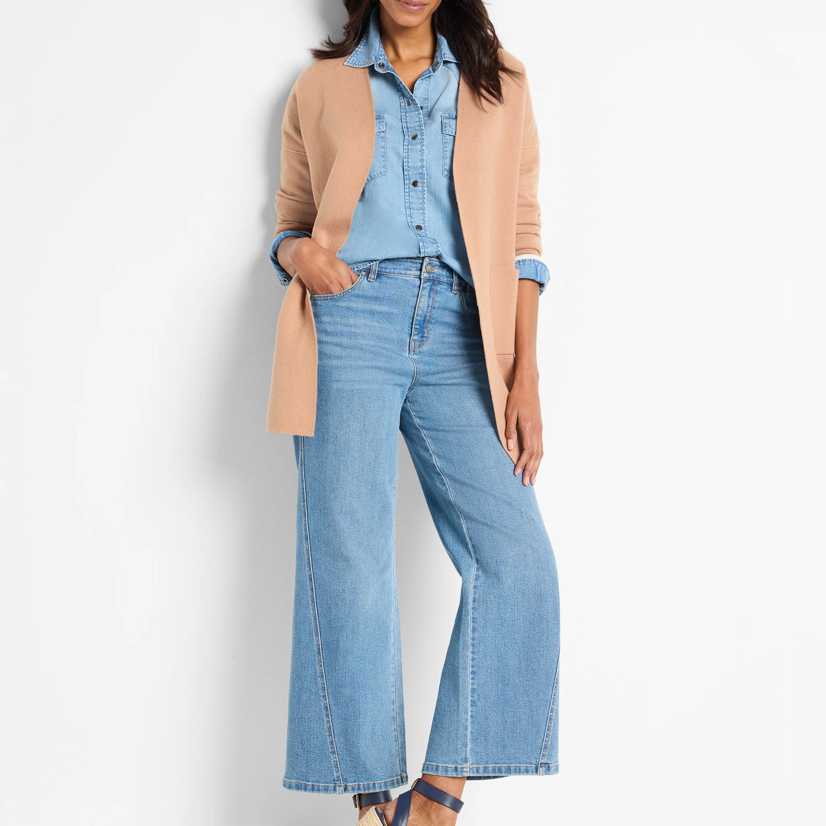 Sunset Breeze Reversible Knit Jacket | NIC+ZOE