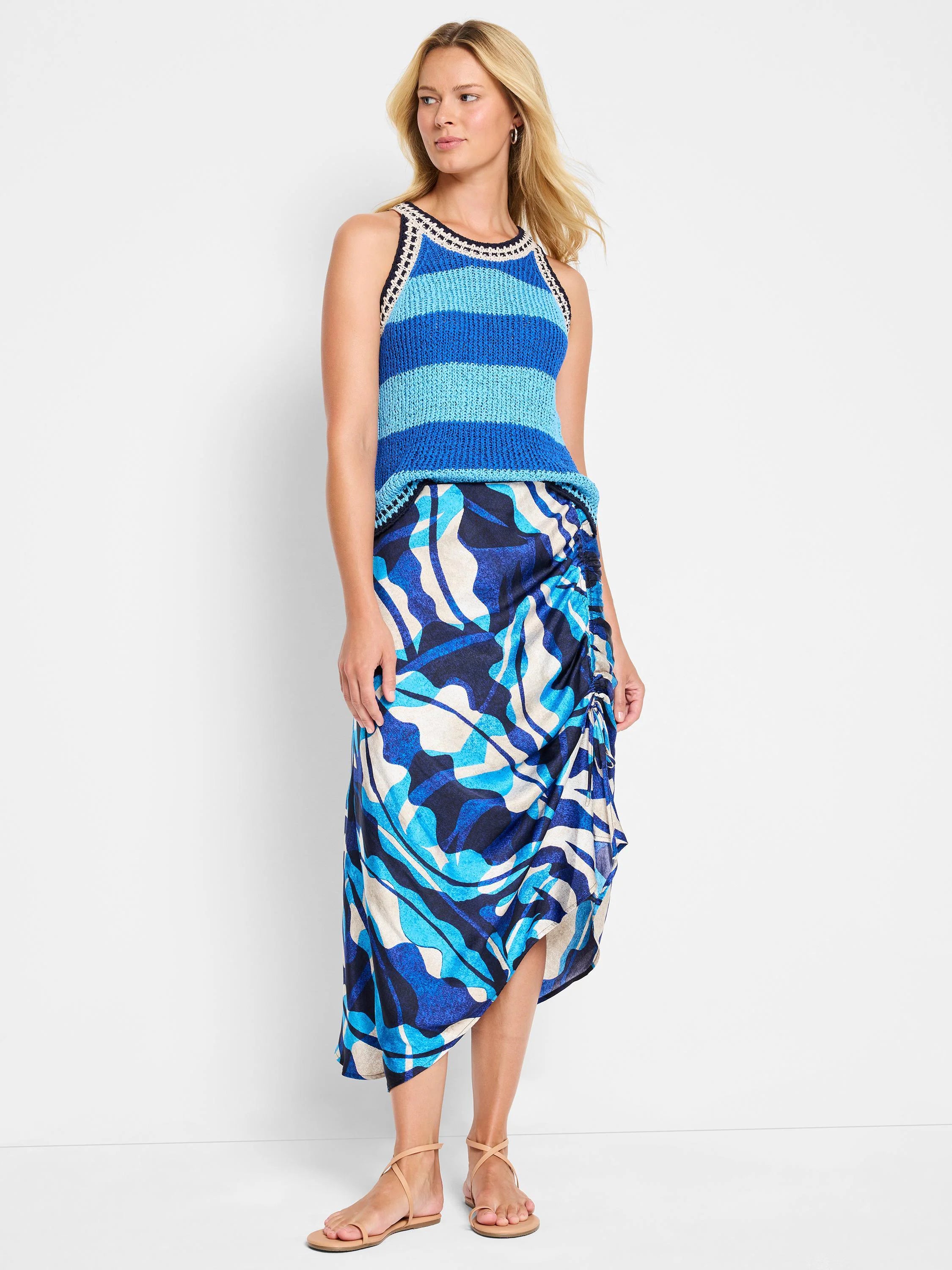 Coastline Knit Tank in Blt