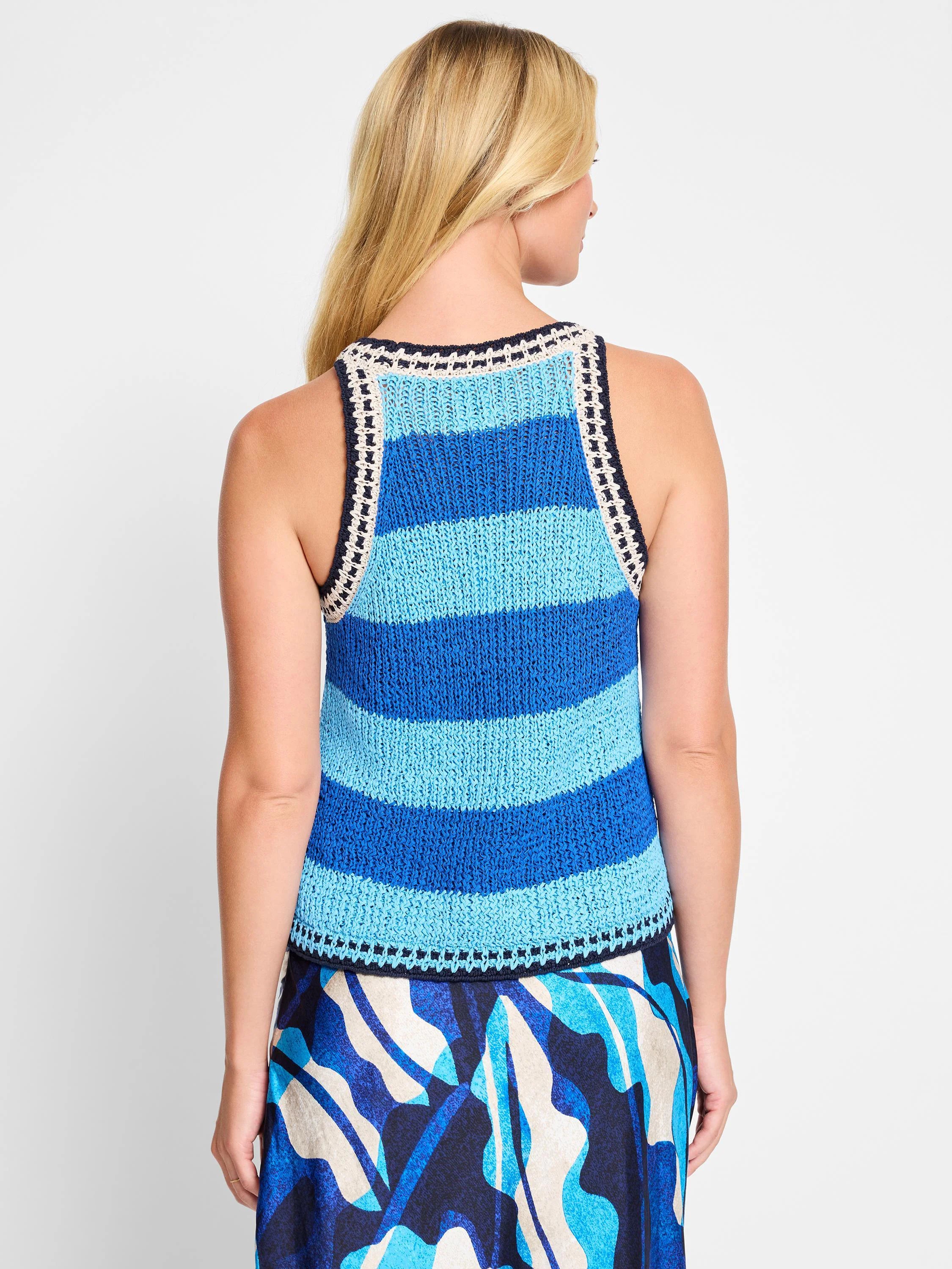 Coastline Knit Tank in Blt