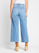 28" Forward Seam Weekend Wide Leg Jeans in Skl