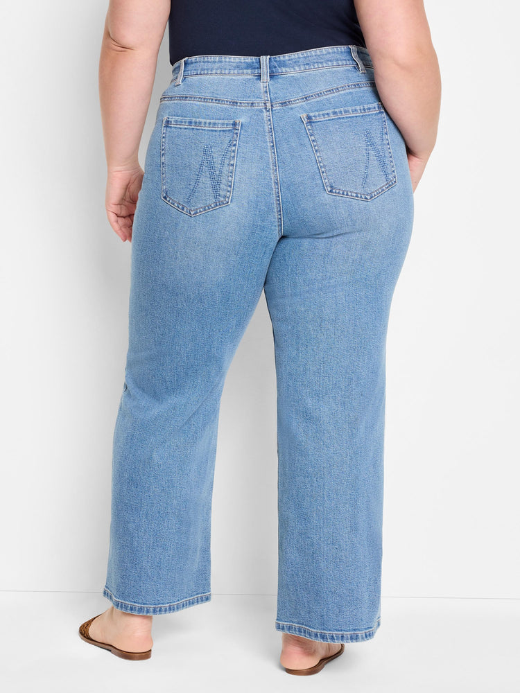 28" Wide Leg Weekend Jeans in Skl