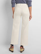 28" Forward Seam Weekend Wide Leg Jeans in Pwh