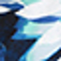 Smoothly blended deep blue, sky blue, mint green, and white in a soft, flowing pattern.