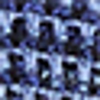 Textured blue fabric swatch with dark and light blue shades, woven, slightly fuzzy. Code: BUX.