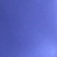 Smooth, matte, medium blue-purple.