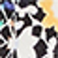 Irregular black and white patches, like cow print. Smooth finish.