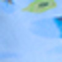 Pale, blurry blue with subtle darker tones. Smooth, soft texture, like a calm water surface.