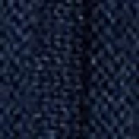 Matte, deep navy blue woven fabric with fine, subtle texture.