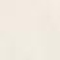 Soft, pale ivory. Uniform smooth surface with a matte finish.