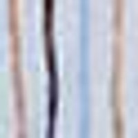 Soft, variegated vertical stripes in blues, browns, and dark accent, with a subtle woven texture....