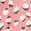 Blush pink patterned swatch.