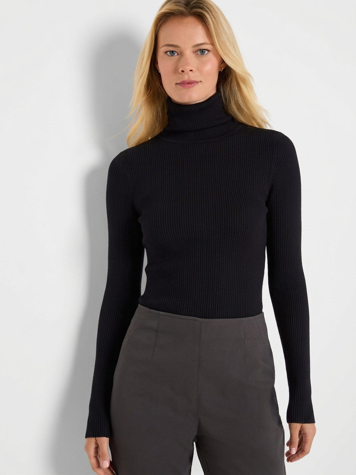 NIC+ZOE Perfect Rib Knit Turtleneck product