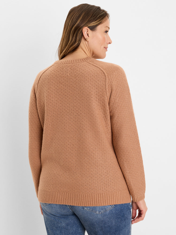 NIC+ZOE Femme Tuck V-Neck Sweater product