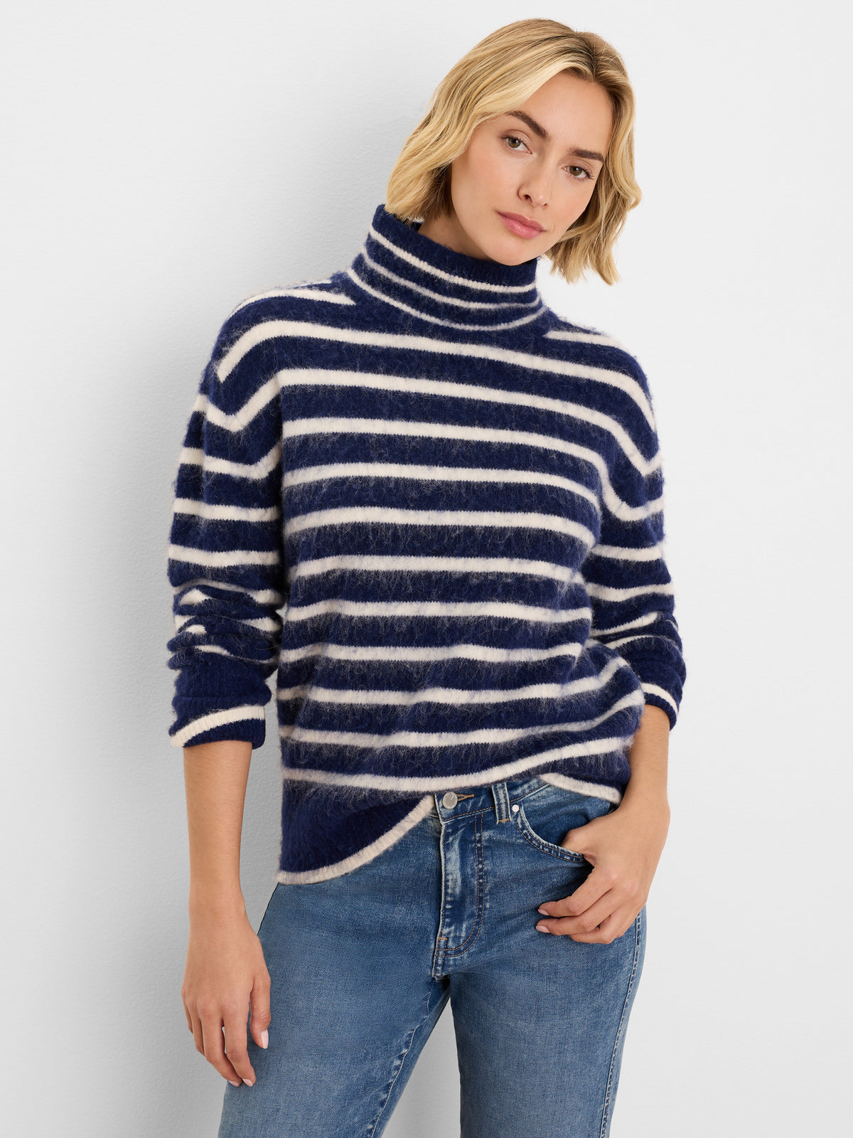 NIC+ZOE Brushed Stripe Sweater product