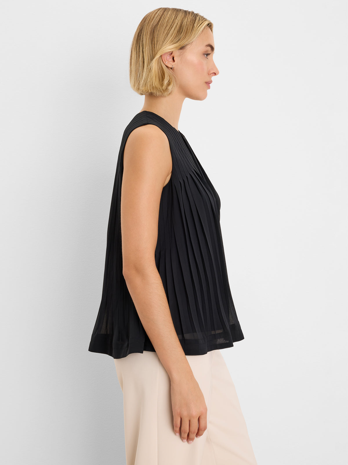NIC+ZOE Chiffon Babydoll Tank product