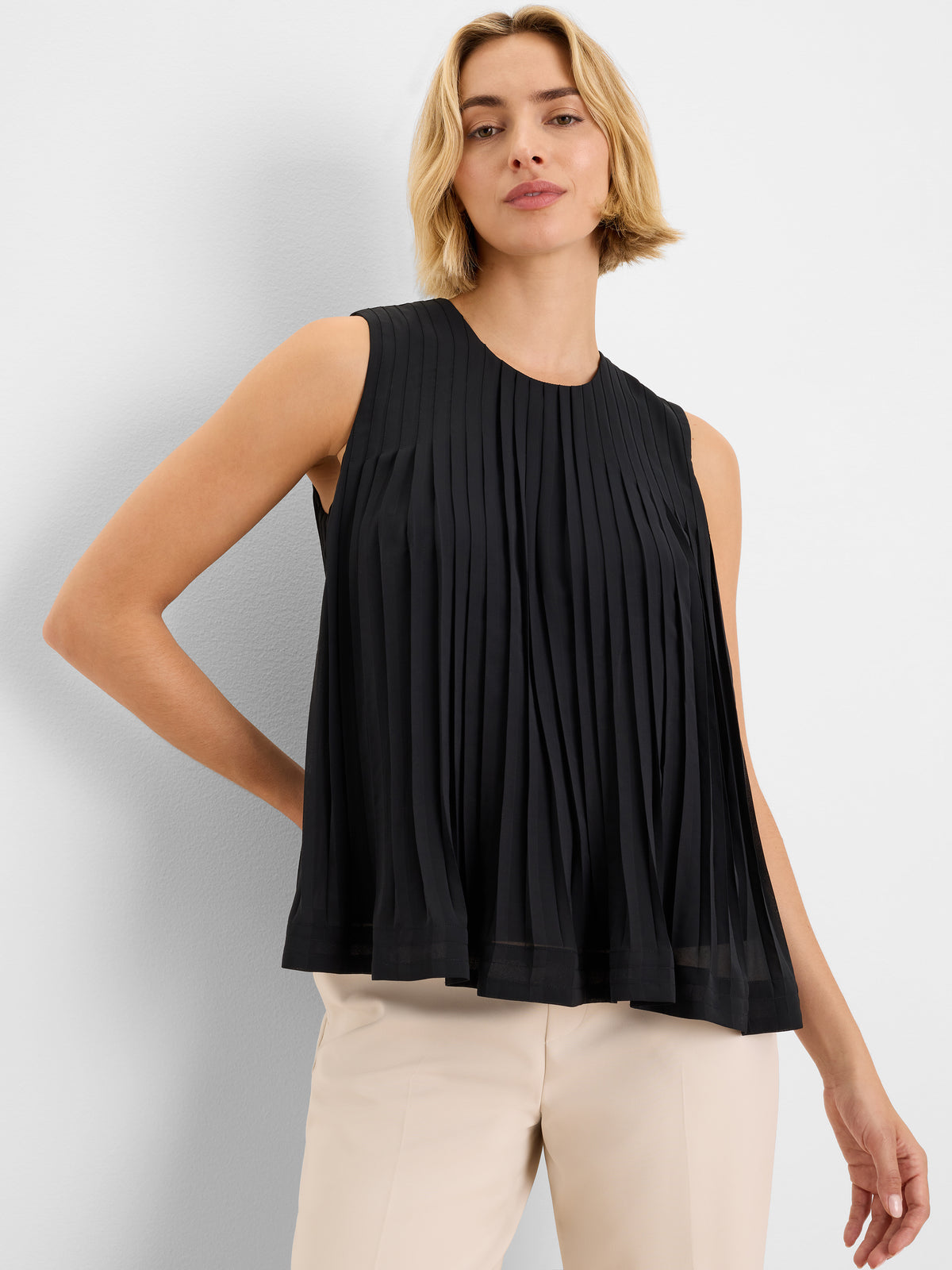 NIC+ZOE Chiffon Babydoll Tank product