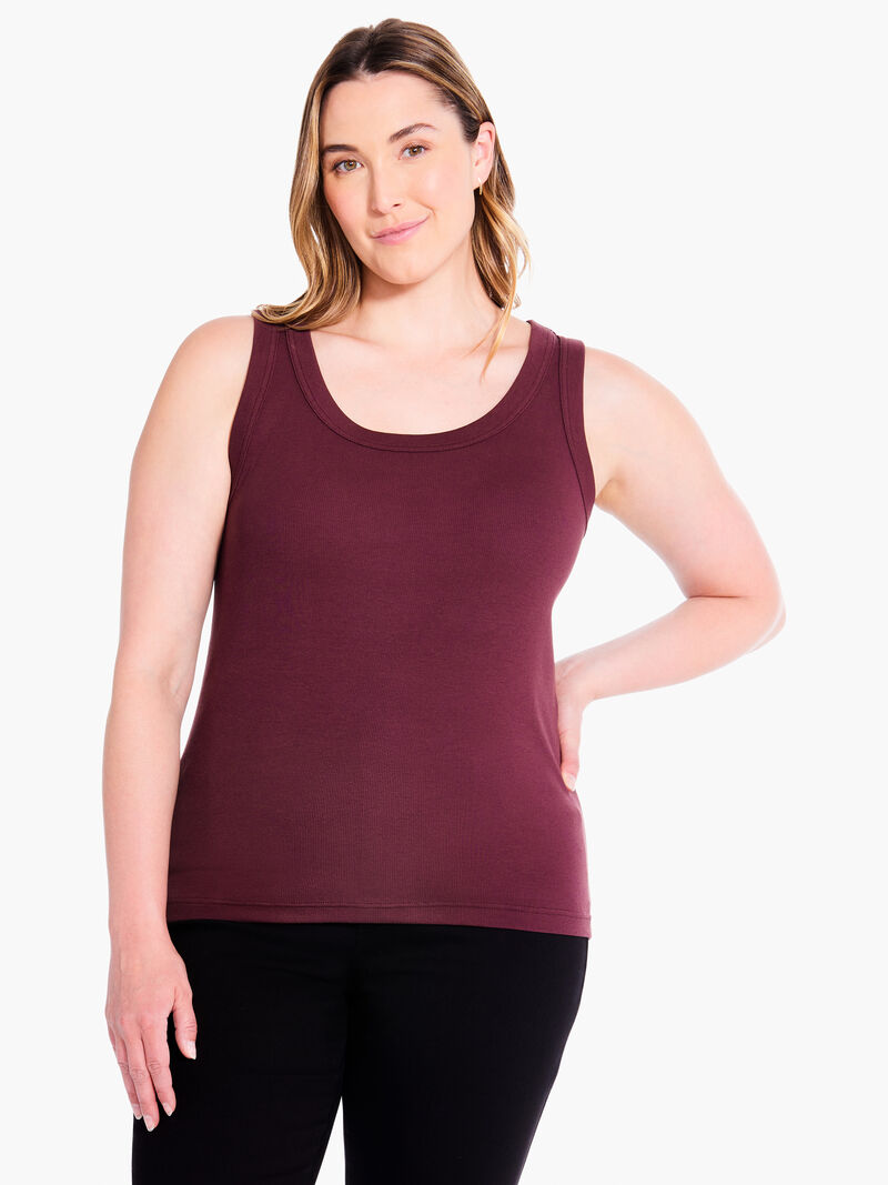 Perfect Knit Rib Scoop Tank