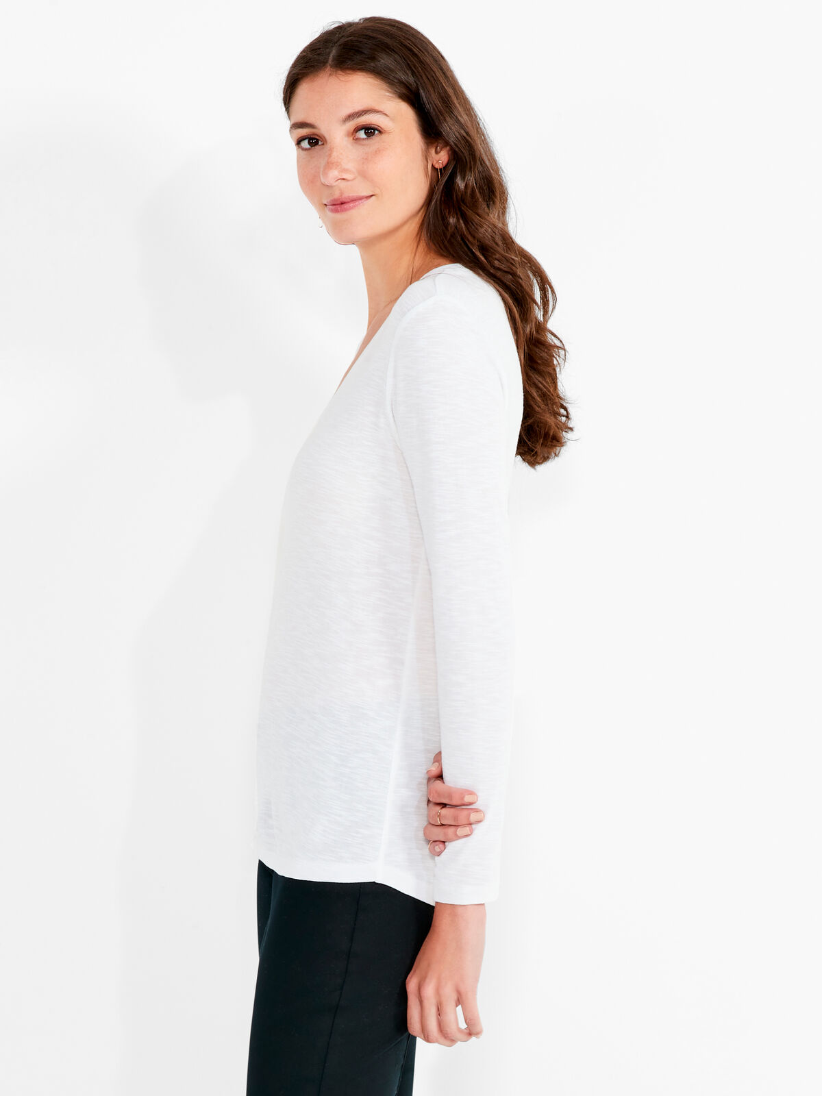 NZT Long Sleeve V Tee