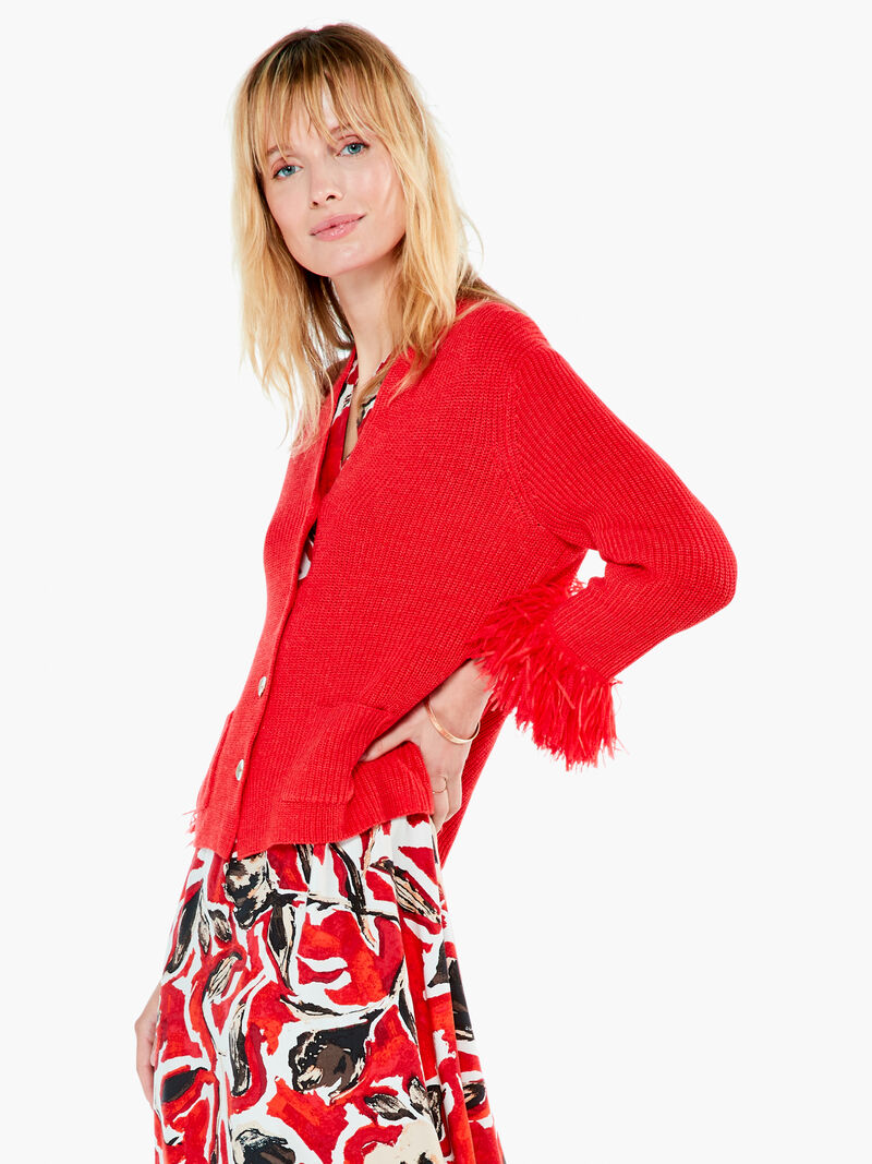 Woman Wears Night Fall Cardigan image number 1