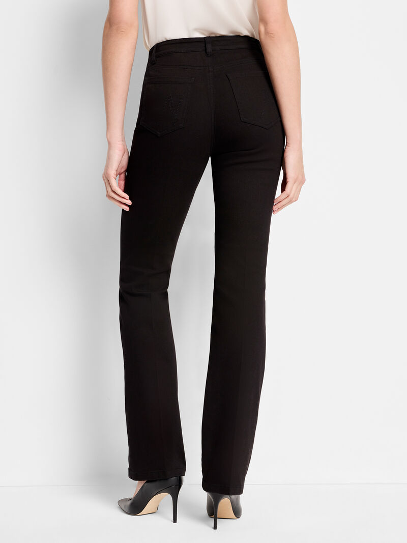 Woman Wears 31" Breakaway Bootcut High Rise Jeans image number 3